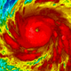 Typhoon Yutu, a rapidly intensifying Western Pacific cyclone.